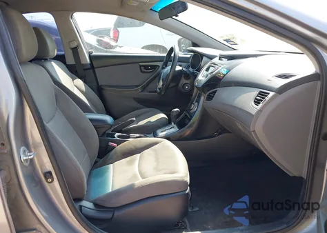 2012 Hyundai Elantra Gls (Ulsan Plant) из США, поврежденный, VIN KMHDH4AE2CU246925